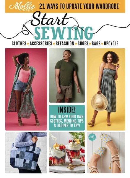 Mollie Makes Presents – Start Sewing 2024 Cover