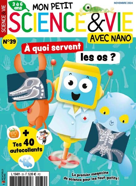 Mon Petit Science & Vie avec Nano – Novembre 2024 Cover