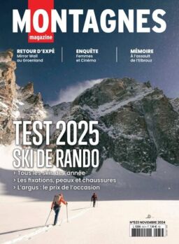 Montagnes Magazine – Novembre 2024