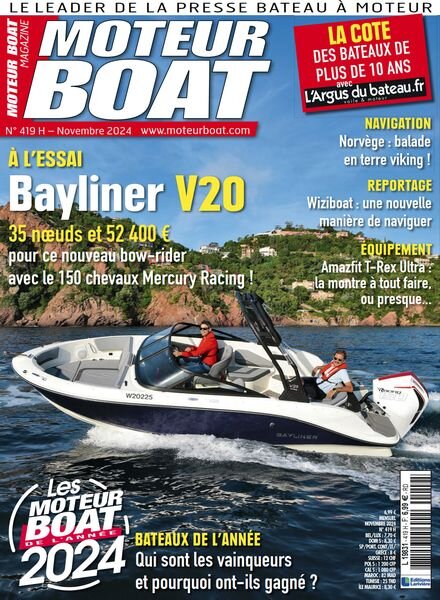 Moteur Boat – Novembre 2024 Cover