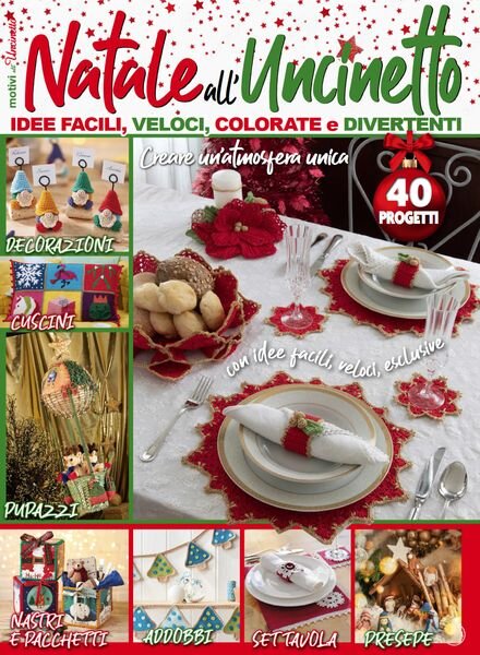 Motivi all’Uncinetto Speciale – Natale all’Uncinetto – Ottobre-Novembre 2024 Cover