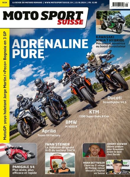 Moto Sport Suisse – Octobre 2024 Cover