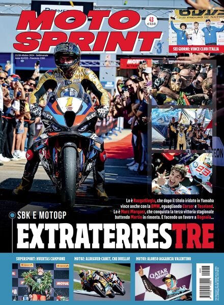 Moto Sprint – 22 Ottobre 2024 Cover