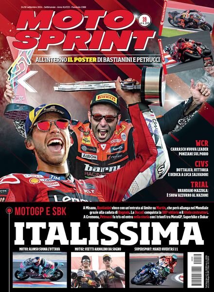 Moto Sprint – 24 Settembre 2024 Cover