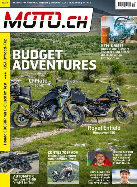 Motoch – Oktober 2024 Cover
