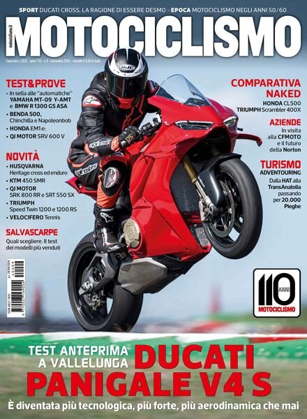 Motociclismo Italia – Settembre 2024 Cover