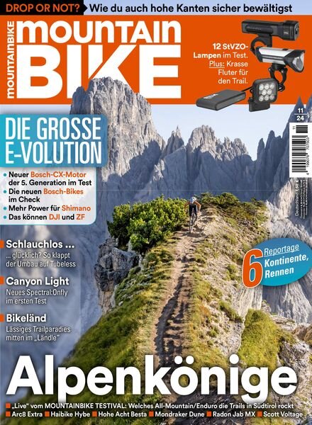 MountainBIKE – November 2024 Cover