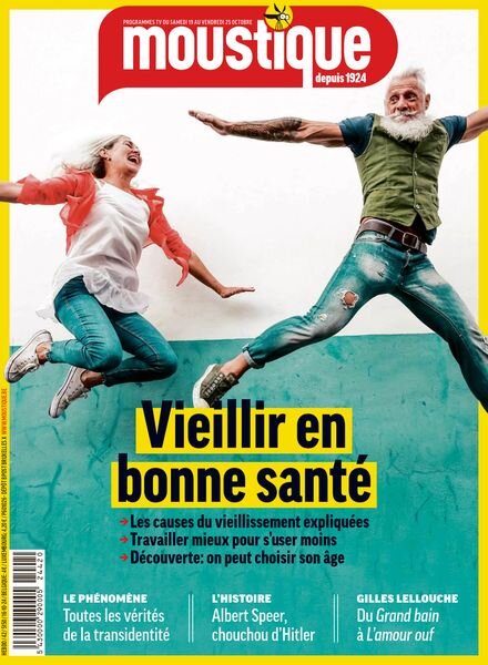 Moustique Magazine – 16 Octobre 2024 Cover