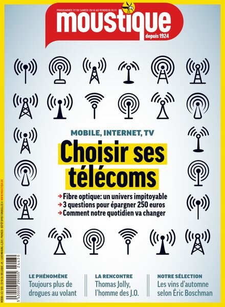 Moustique Magazine – 23 Octobre 2024 Cover