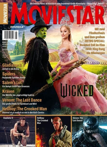 Moviestar – November 2024 Cover