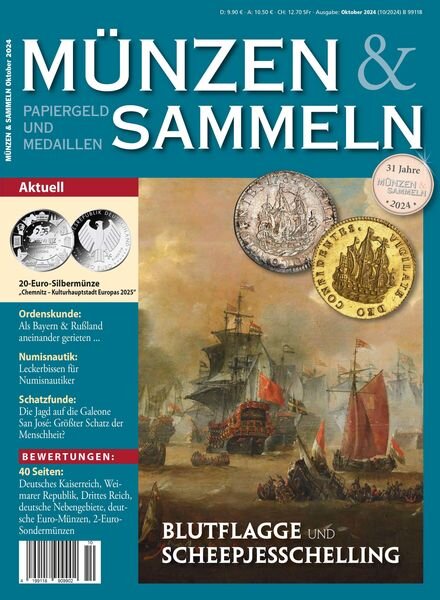 Munzen & Sammeln – Oktober 2024 Cover