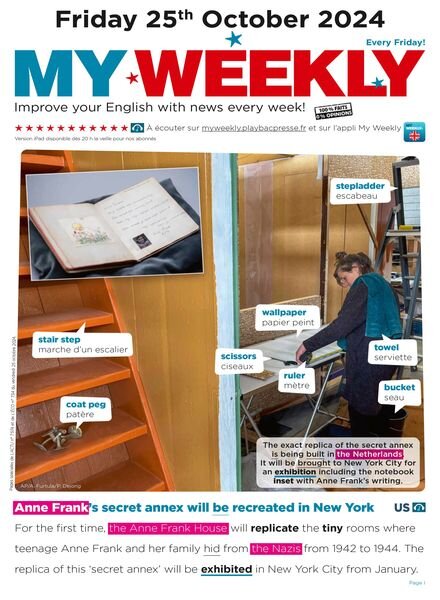 My Weekly fr – 25 Octobre 2024 Cover