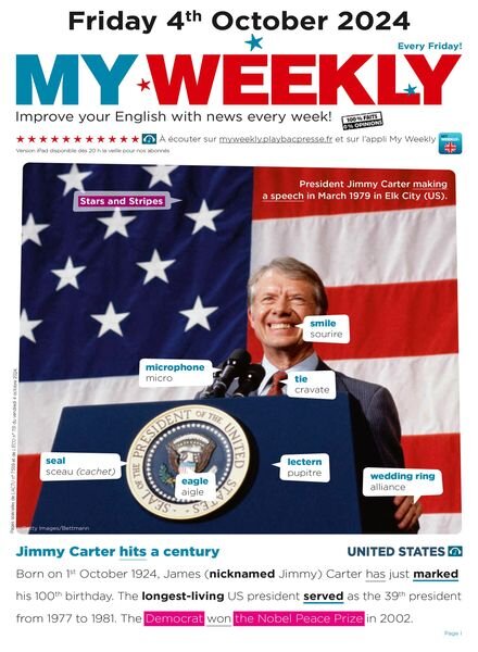 My Weekly fr – 4 Octobre 2024 Cover