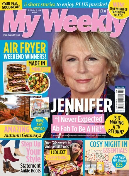 My Weekly – October 15 2024 Cover