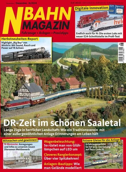 N-Bahn Magazin – November-Dezember 2024 Cover