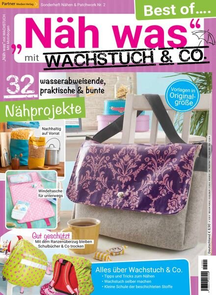 Nah was mit Wachstuch – Oktober 2024 Cover
