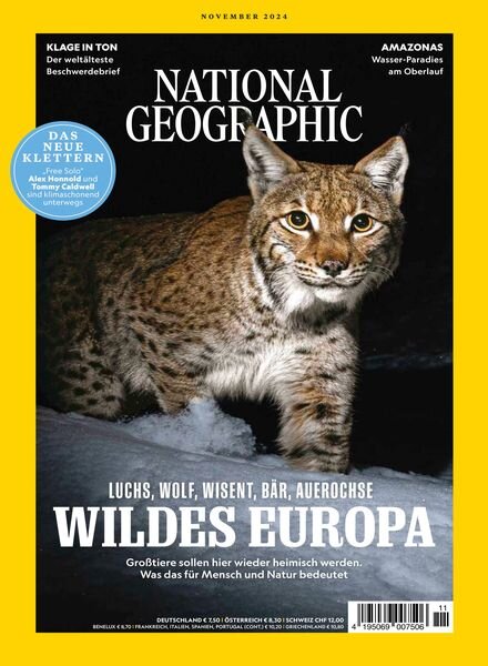 National Geographic Germany – November 2024 Cover