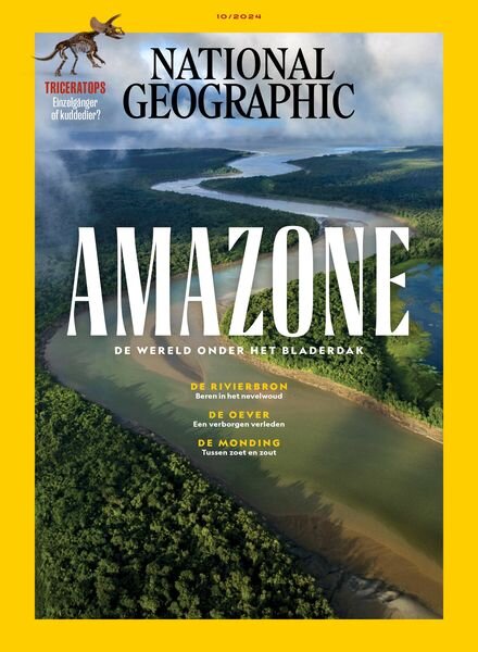National Geographic Netherlands – Oktober 2024 Cover