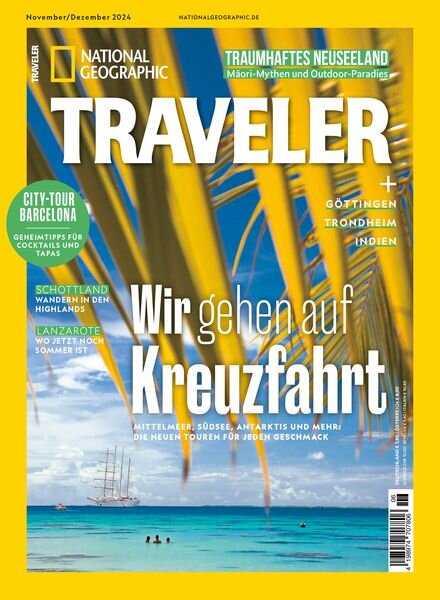 National Geographic Traveler Germany – November-Dezember 2024 Cover