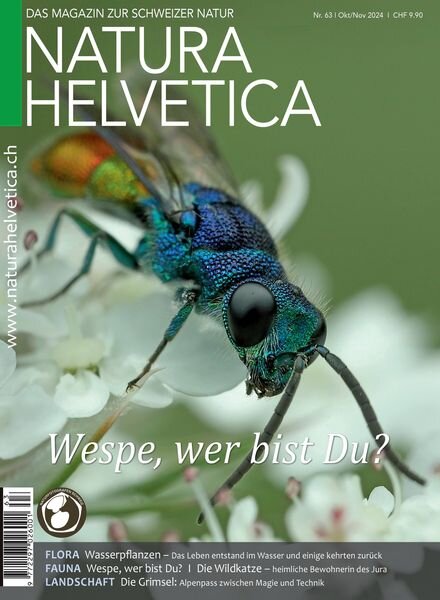 Natura Helvetica – Oktober-November 2024 Cover
