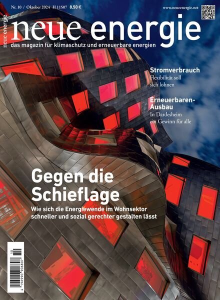 Neue Energie – Oktober 2024 Cover