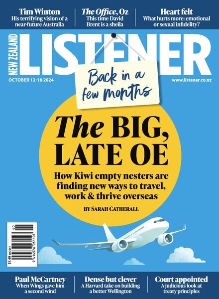New Zealand Listener – 7 October 2024 Cover