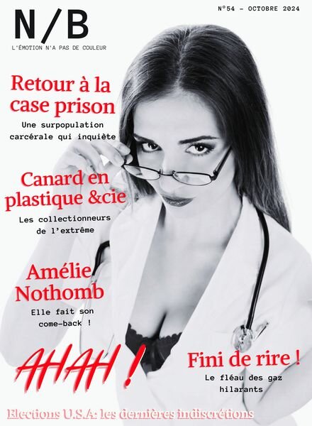 Noir et Blanc – Octobre 2024 Cover