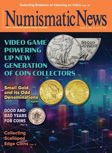 Numismatic News – October 22 2024 Cover