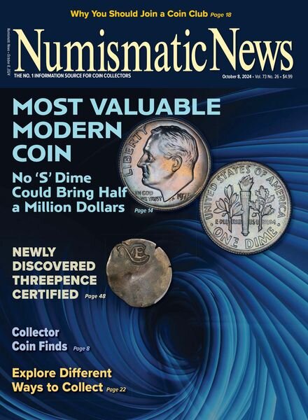 Numismatic News – October 8 2024 Cover