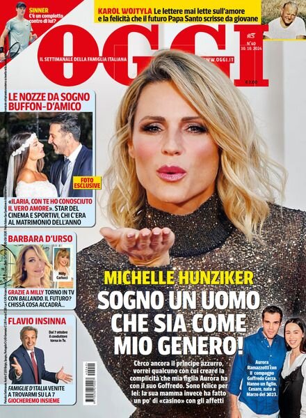 Oggi – 10 Ottobre 2024 Cover
