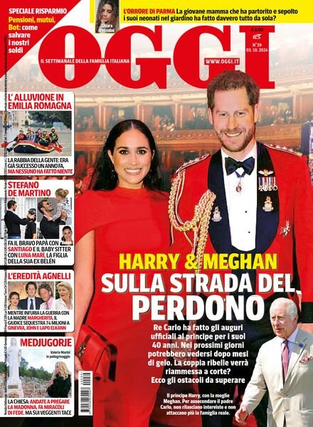 Oggi – 3 Ottobre 2024 Cover