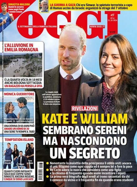 Oggi – 31 Ottobre 2024 Cover