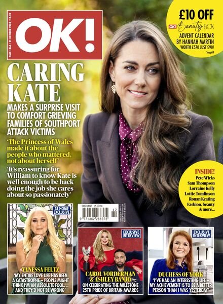 OK! Magazine UK – 21 October 2024 Cover
