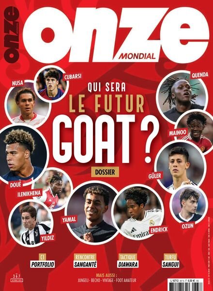Onze Mondial – Octobre 2024 Cover