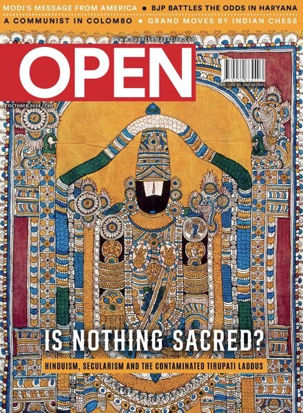 Open Magazine – 7 October 2024 Cover