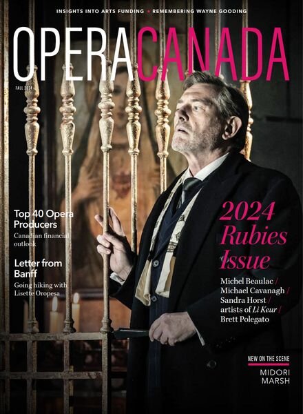 Opera Canada – Fall 2024 Cover