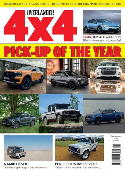 Overlander 4×4 – December 2024 Cover