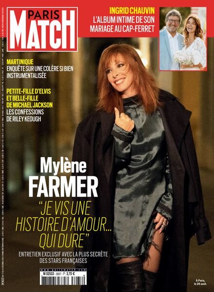 Paris Match – 17 Octobre 2024 Cover