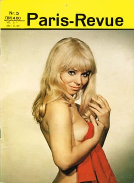 Paris-Revue – Nr 5 Cover