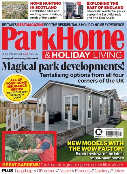Park Home & Holiday Living – December 2024 Cover