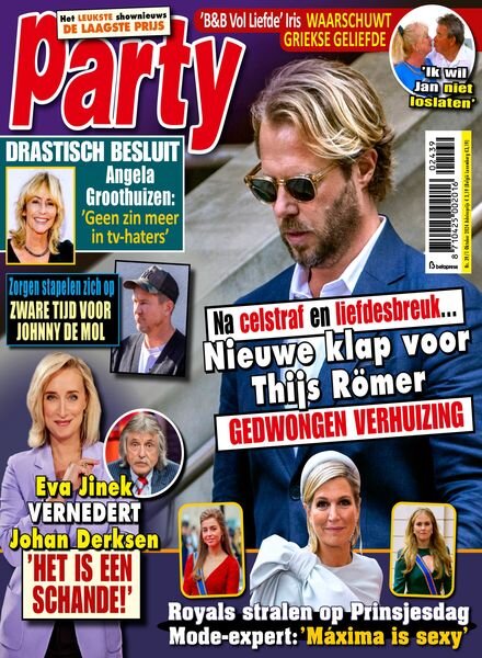 Party Netherlands – 25 September 2024 Cover