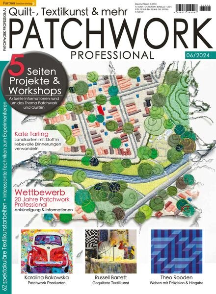 Patchwork Professional – Oktober 2024 Cover