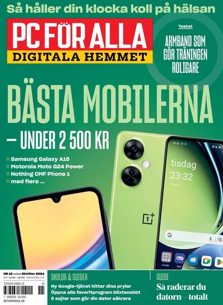 PC for Alla – 24 Oktober 2024 Cover