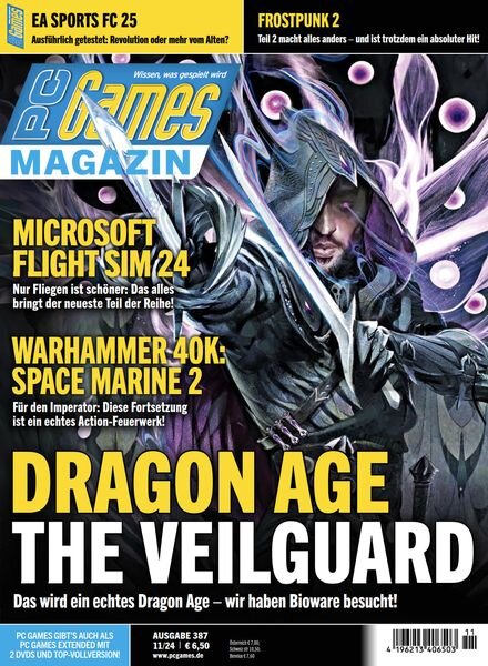 PC Games Germany – November 2024 Cover