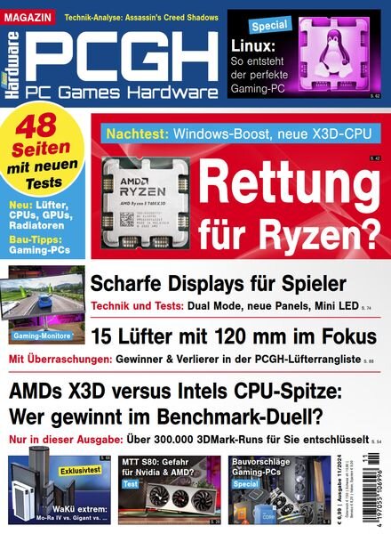PC Games Hardware – November 2024 Cover