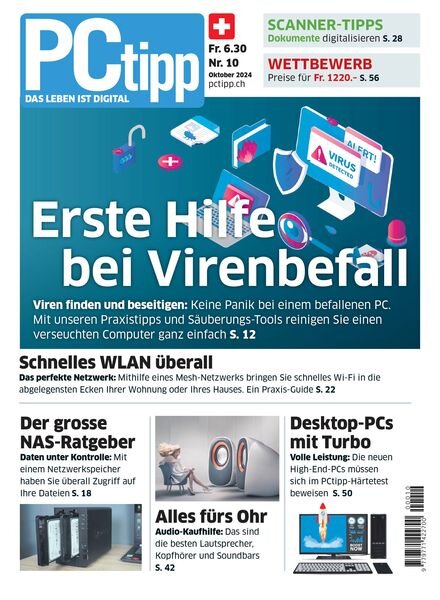 PCtipp – Oktober 2024 Cover