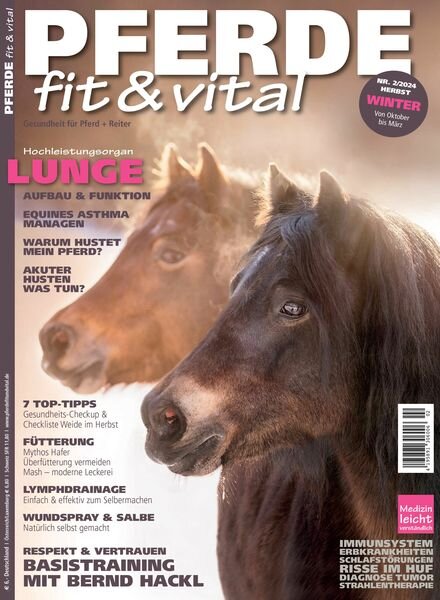 Pferde Fit & Vital – Oktober 2024 Cover