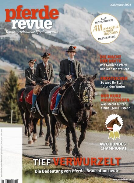 Pferderevue – November 2024 Cover
