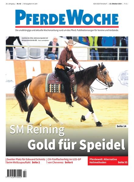 PferdeWoche – 23 Oktober 2024 Cover