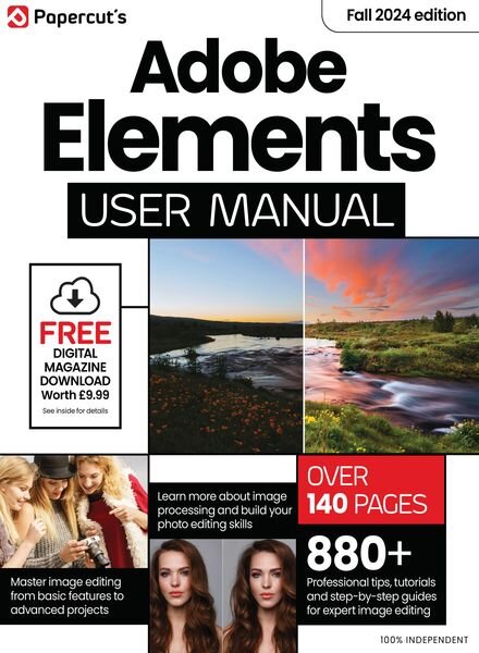 Photoshop Elements User Manual – Fall 2024 Cover